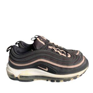 Nike Air Max 97 Essential Women’s 8.5 Black Mauve Beige Running Shoes‎ Sneaker